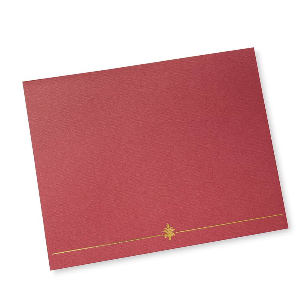 Gartner Studios Red Award Certificate Holder 6 Count